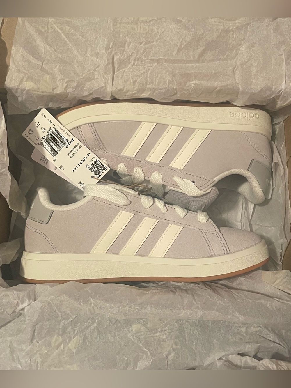 Adidas Kids' Grand Court 00s Sneaker Little/Big Kid